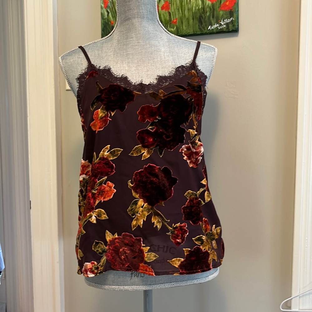a.n.a spaghetti strap top size small